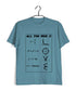 Coding MATH LOVE Nerd Engineering Casual Graphic Printed T-Shirt for Men